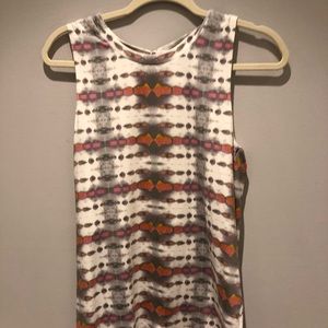 Multicolored sleeveless blouse from tart